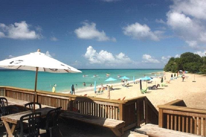 Rainbow Beach Day Pass with Round-Trip Transportation — St. Croix Beach Access