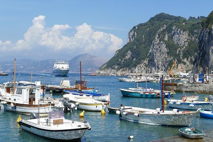 Capri Private Full-Day Tour from Rome: Monte Solaro, Blue Grotto & Augustus Gardens photo 2