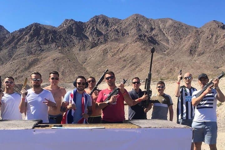 Vegas Desert 4‑Gun Shooting Adventure with Lunch photo 2