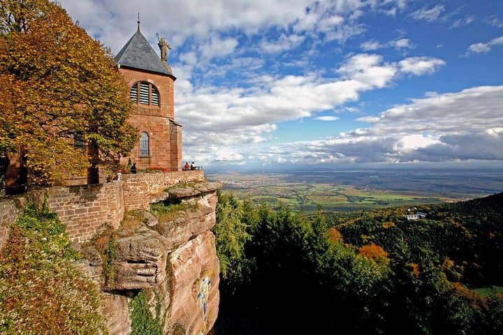 Mont‑Sainte‑Odile private walk: panoramic views, monastery history & forest trails