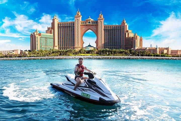 Dubai Jet Ski Tour: La Mer to Atlantis The Palm — 1.5-Hour Guided Ride photo 1