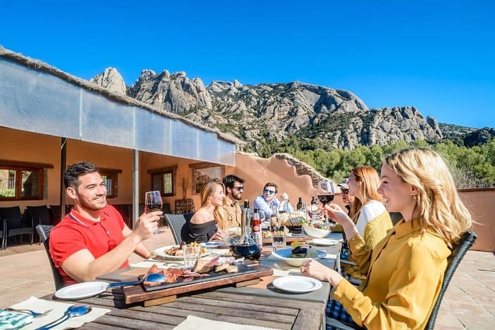 Montserrat Monastery Farmhouse Lunch and Wine Day Trip from Barcelona