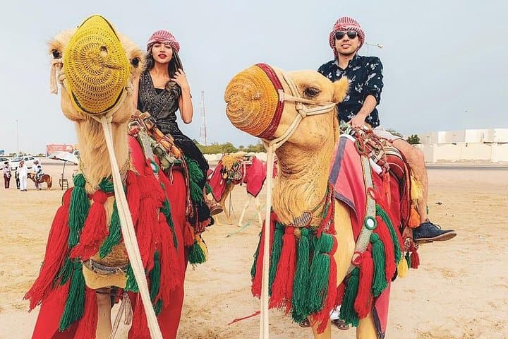 Dubai Desert Safari: Sunset Dune Bashing, Camel Ride & BBQ Experience photo 2