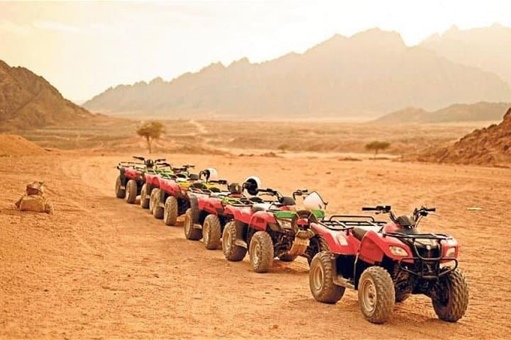 Quad Bike Desert Safari Around the Giza Pyramids
