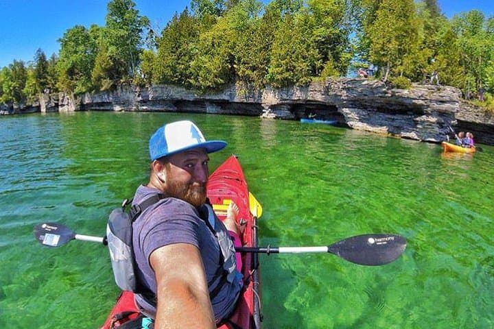 Cave Point Kayak Tour: Paddle Door County's Sea Caves & Whitefish Dunes photo 3