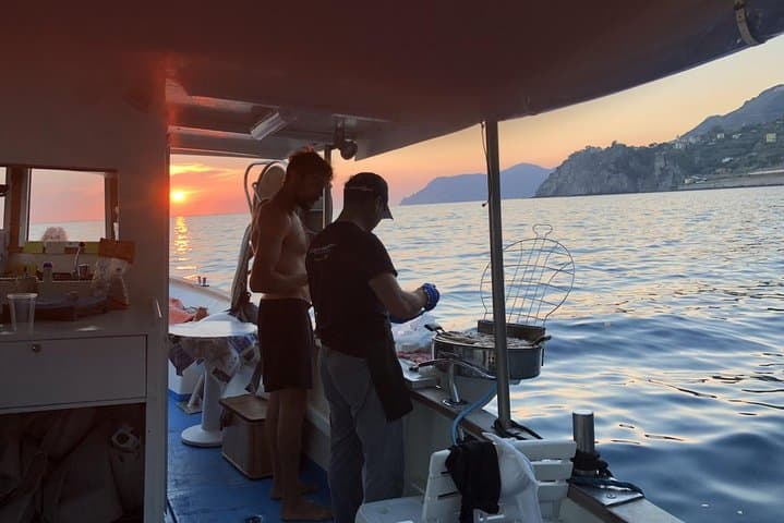 Cinque Terre Sunset Boat Tour: Aperitivo and Swim Along the Ligurian Coast photo 3