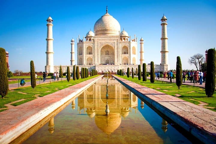 Same-Day Taj Mahal Tour from Bangalore — Private Flight, Agra Fort & Marble Markets