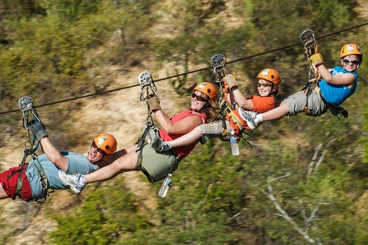 Zip Through the Jungle: Punta Cana's 6,888-foot Zipline Adventure