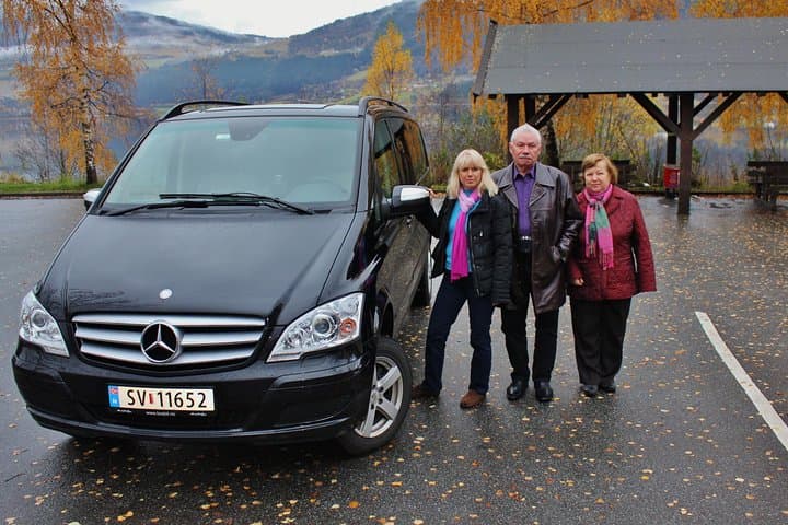 Bergen to Voss Private Transfer: 1–7 Pax Minivan Airport Transfer