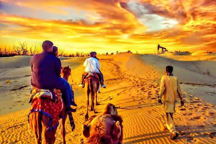 Dubai Desert Safari: Dune Bashing, Camel Ride & Sunset BBQ Experience photo 6