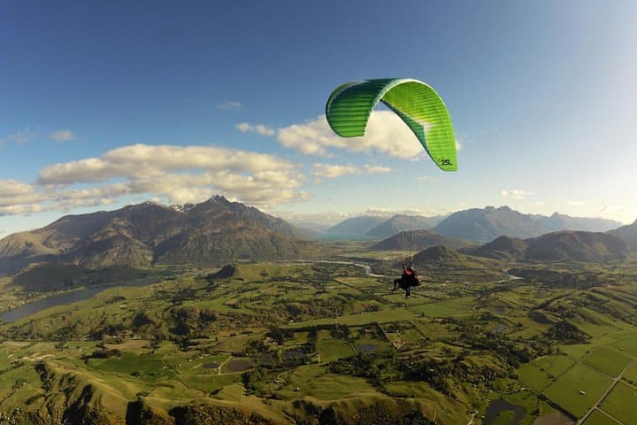 Tandem Paragliding from Coronet Peak — Soar Over Queenstown's Wakatipu Valley photo 1
