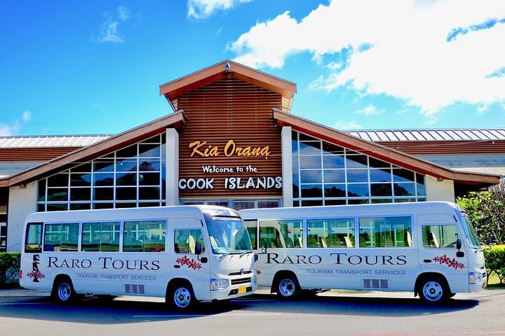 Rarotonga International Arrivals: Seat-in-Coach Airport Transfer