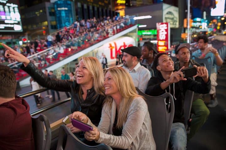 Night Lights of New York: Open-Top Big Bus Sightseeing Tour photo 1