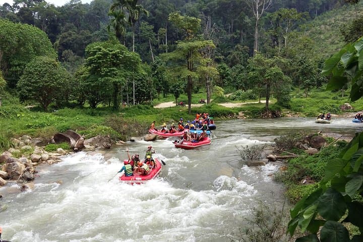 Krabi White Water Rafting on the Song Phreak River — Full-Day Adventure & Monkey Cave Temple photo 1
