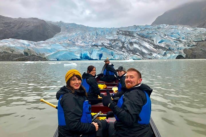 Mendenhall Glacier Lake Canoe Tour — Paddle from Juneau to the Glacier
