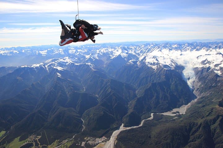 Tandem Skydive Franz Josef: 13,000ft Jump Over Glaciers, Mountains & Sea photo 2