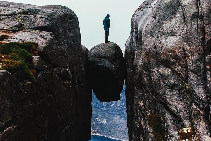 Guided Hike to Kjerag and Kjeragbolten — Lysefjord's Iconic Boulder Hike
