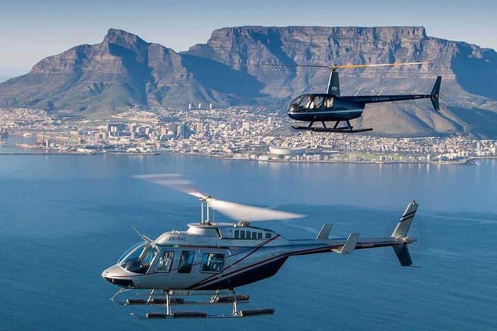 Cape Town Helicopter Flight to Cape Point with Stellenbosch Wine Tasting & Picnic photo 3