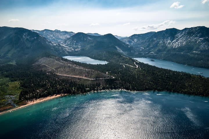 Emerald Bay Helicopter Tour — A Short Aerial Flight Over Lake Tahoe's Emerald Bay photo 2