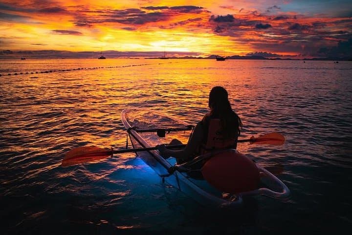 Night Clear Kayak Tour at Railay Beach: Bioluminescent Paddle in Krabi photo 2