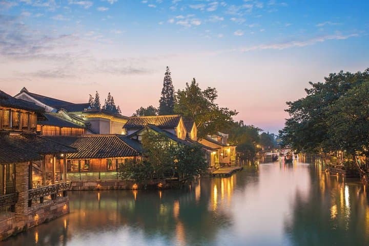 Wuzhen & Xitang Day Trip from Hangzhou: Evening Boat Ride, Dinner, and Ancient Canals photo 2