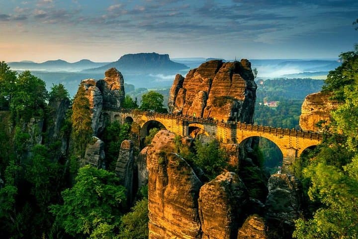 Bohemian & Saxon Switzerland Day Trip: Bastei Bridge, Sněžník & Tisa Rock photo 2