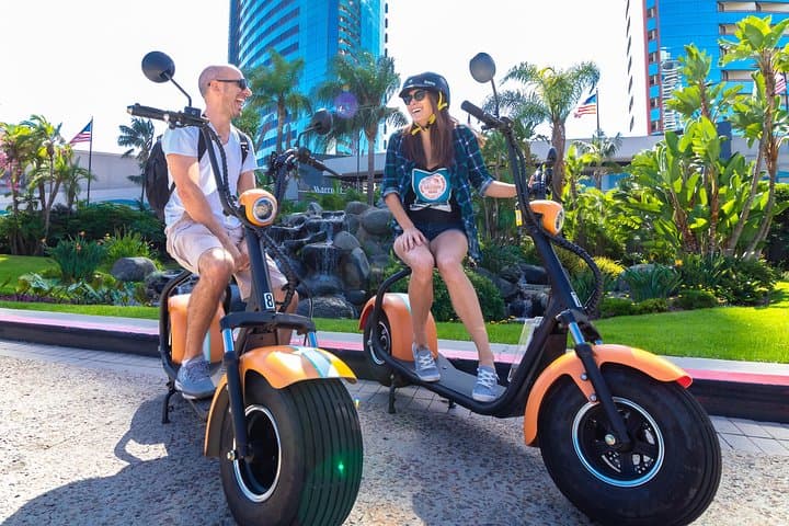 San Diego Self-Drive Speedboat and iRide GPS Scooter Combo — Bay & City Adventure photo 3