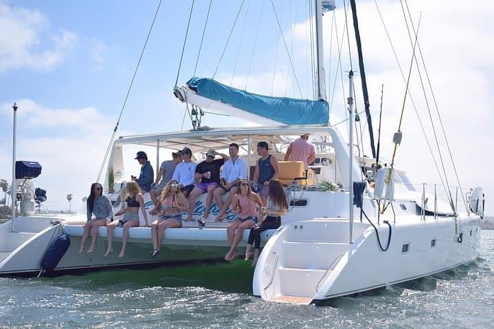 Luxury Catamaran Sailing Charter in San Diego Bay: Private Yacht Experience