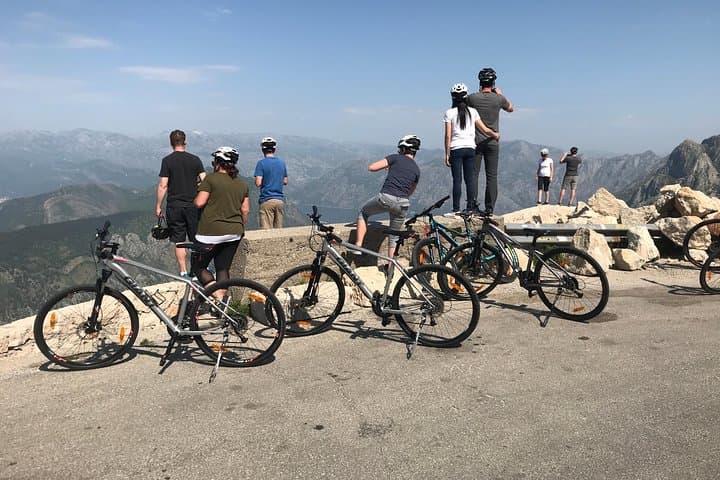 Kotor's 25 Turns: Cable Car Ascent and Downhill Bike Descent photo 4