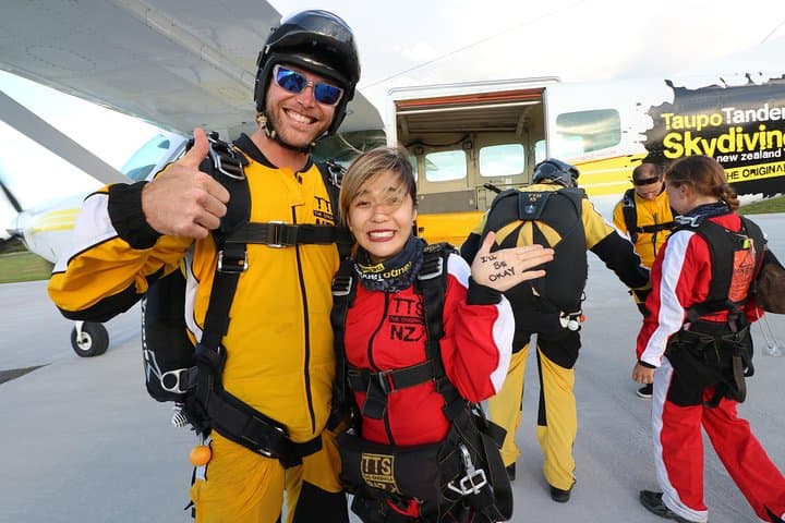 Lake Taupo 12,000-Foot Tandem Skydiving — Freefall Over New Zealand's Central Plateau photo 6