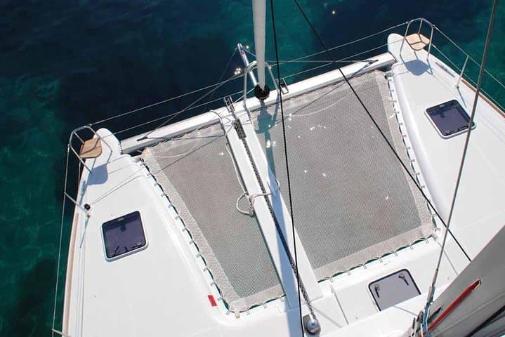 Private Lagoon 400 Morning Sail in Santorini with BBQ & Hot Springs photo 6