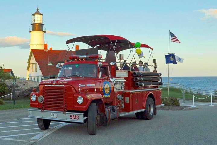 Ride a Vintage Fire Engine Through Portland's Old Port photo 2