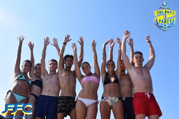 Faliraki Boat Party Cruise with Live DJ — Champagne Dives & Swim Stops in Rhodes photo 3