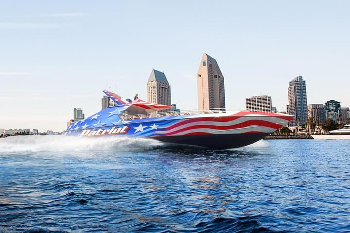 San Diego Bay Jet Boat Ride: High-Speed Spins Around Downtown