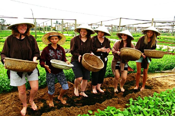Tra Que Village Cycling Tour: Hoi An Rice Fields, Lantern Workshop & Herb Massage photo 2