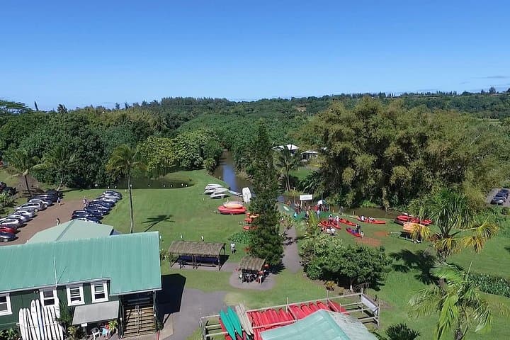 Hanalei Bay Morning Kayak and Snorkel — River-to-Reef Guided Tour photo 4