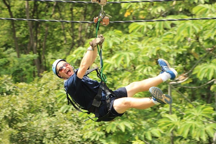 Diamante Eco Adventure Park Ocean-View Zipline: Superman Line in Guanacaste, Costa Rica photo 3