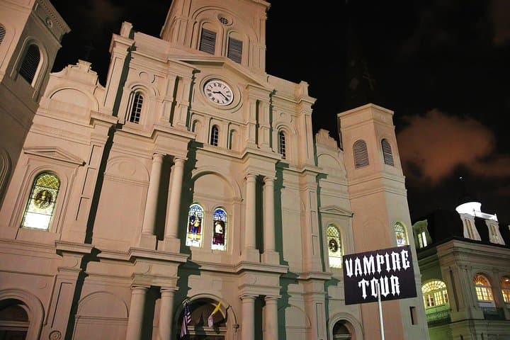 New Orleans Vampire Walking Tour — French Quarter Night Walk to Haunted Sites