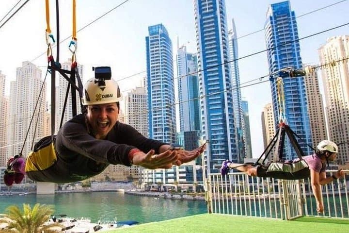 XLine Dubai Marina: 1km Urban Zipline Over the Marina photo 3