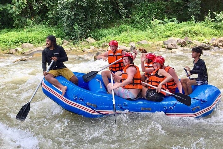 Songprak River White Water Rafting from Krabi: Jungle Rapids Class II–IV