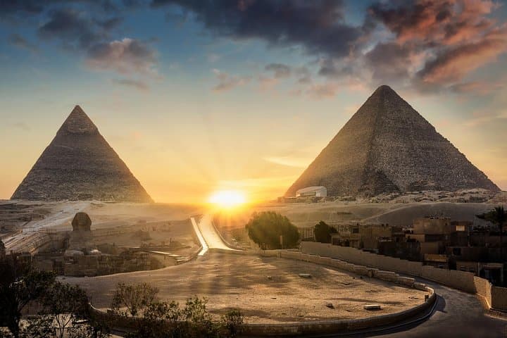 Giza Pyramids & Egyptian Museum Day Tour — Camel Ride and Shisha Experience