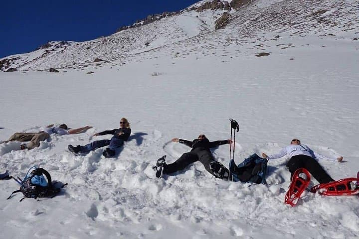 Private Snowshoeing Tour in Farellones — Andes Snow Hike from Santiago photo 4