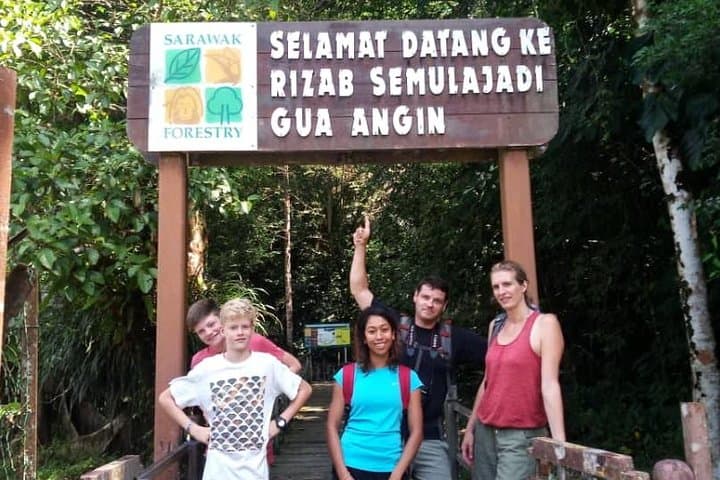 Fairy Cave & Wind Cave Day Trip from Kuching — Limestone Chambers and River Walk