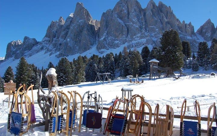 Sleigh the Dolomites: Sella Pass Toboggan & Great Dolomites Road Panorama photo 5