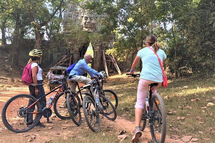 Sunrise to Ta Prohm: Angkor Wat, Bayon & Kravan by Bike photo 1