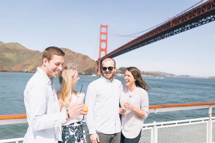 San Francisco Champagne Brunch Cruise — Golden Gate & Alcatraz Bay Views