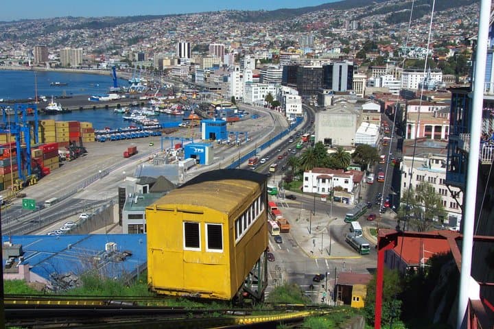 Full-day Valparaíso and Viña del Mar from Santiago — Coastal Hills, Funiculars & Beaches