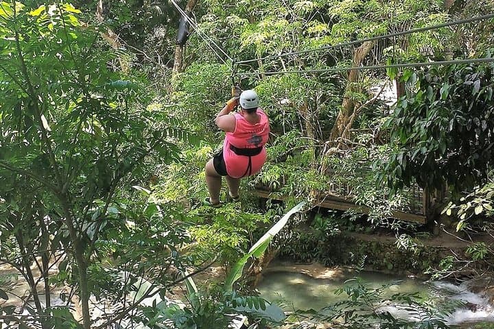 Zipline Over Dunn's River Falls: Falls Flyer Adventure from Montego Bay photo 4