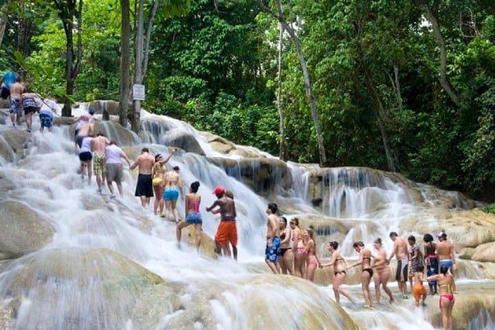 Zipline Over Dunn's River Falls: Falls Flyer Adventure from Runaway Bay photo 5