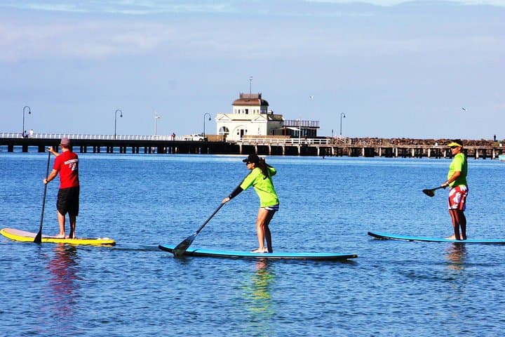Learn SUP at St Kilda: Private Stand-Up Paddle Lesson in Melbourne